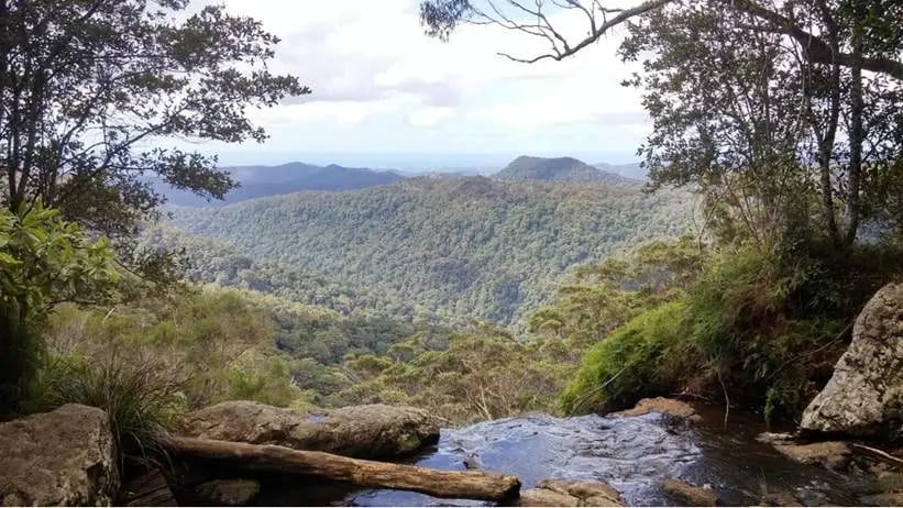 Atemberaubende Landschaft der Gold Coast Australiens.