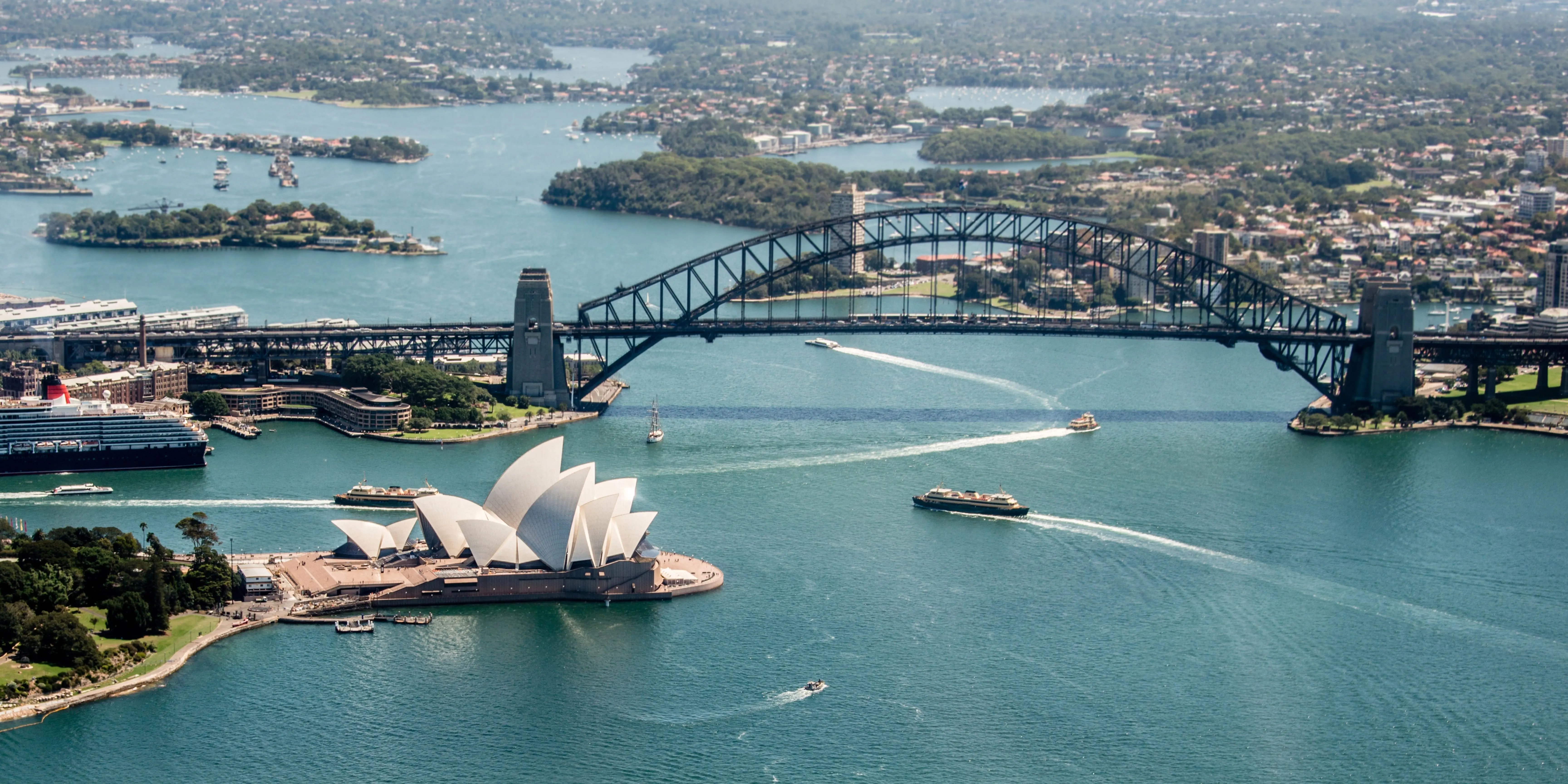 Das ikonische Sydney Opera House in Australien.